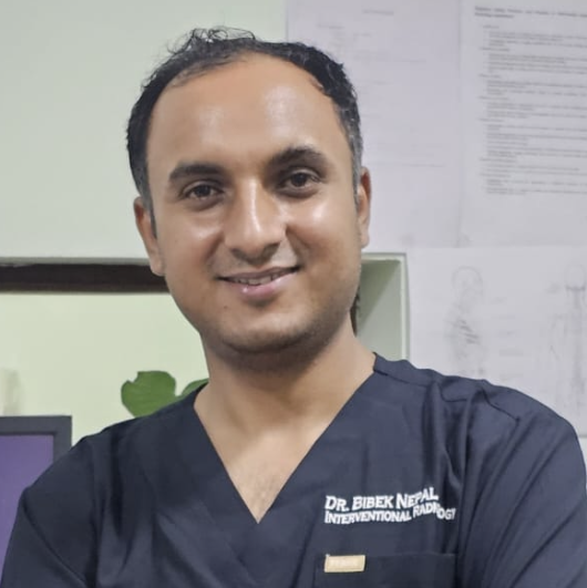 Dr Bibek Nepal — Interventional Radiologist at KCC Nepal